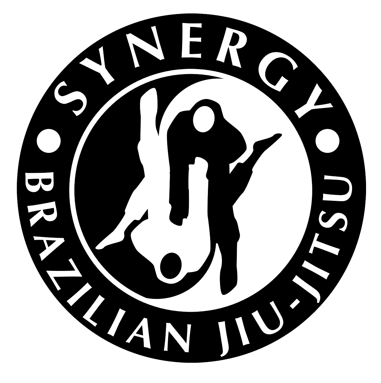 SYNERGY - Logo (BlackWhite - Transparent)